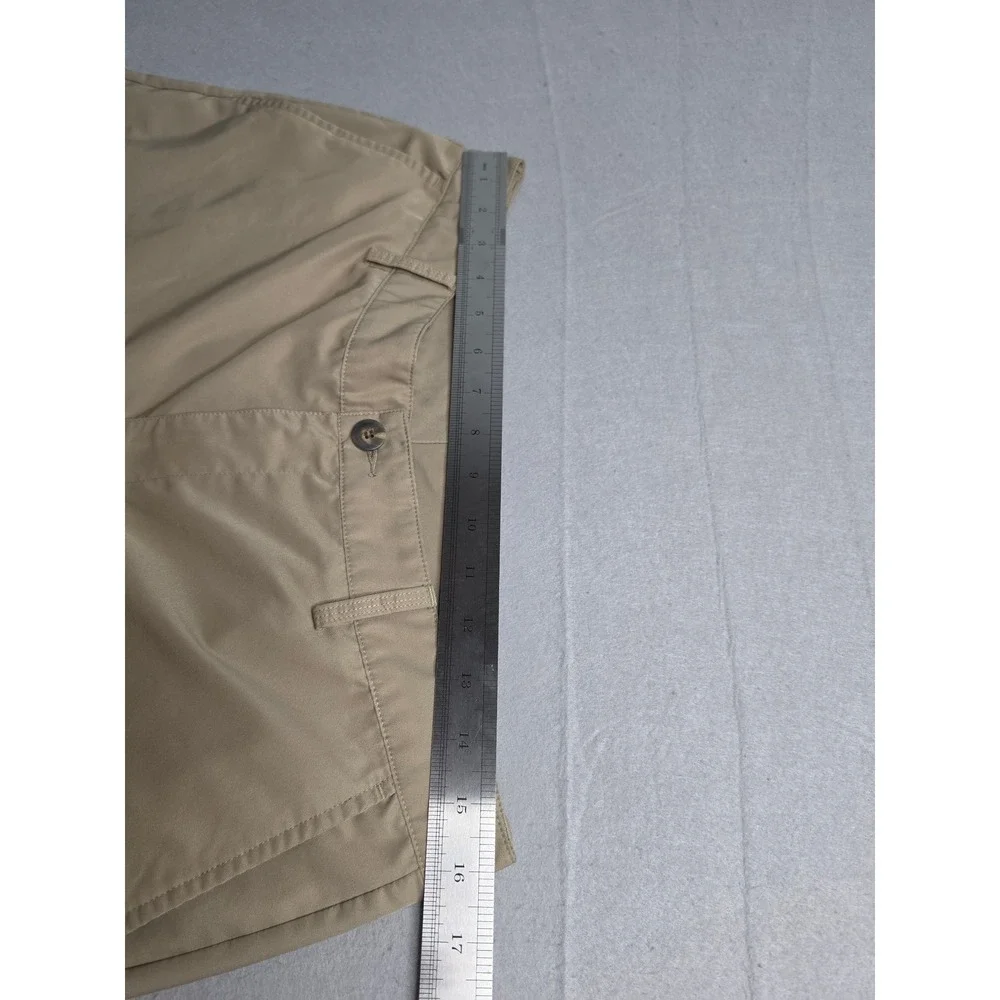 Adidas‎ Climalite Golf Shorts Men's 32 Brown Flat Front Performance Resort Wear